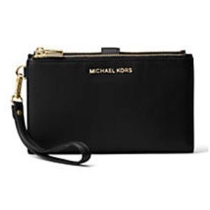 MICHAEL Michael Kors Double Zip Wallet Wristlet